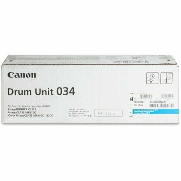 Canon UNIT, DRUM, CYN, 34K CNMDRUM034C